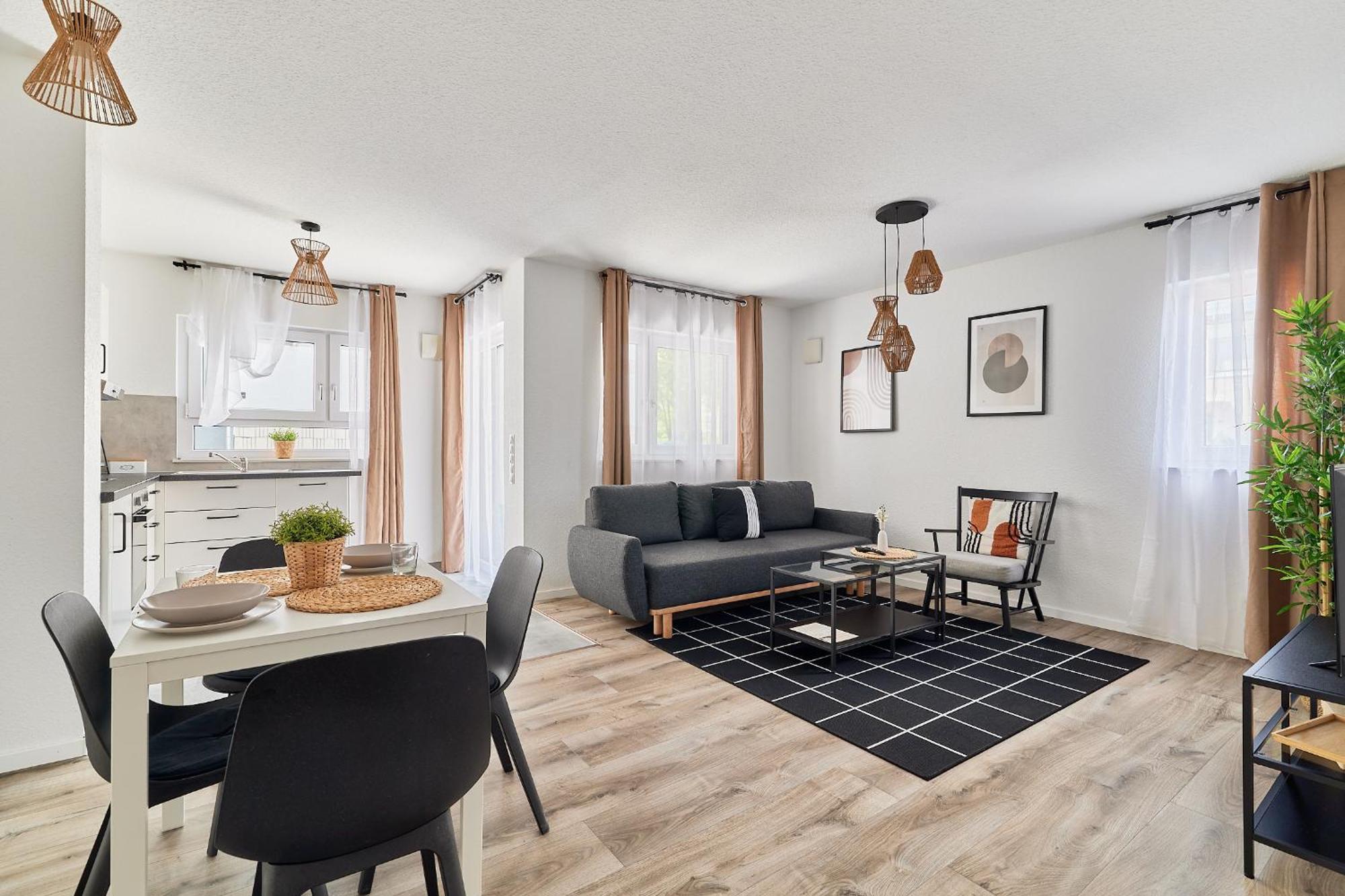 Elegantes 2 Zimmer Apartment Neubau Top Lage MHG Zewnętrze zdjęcie
